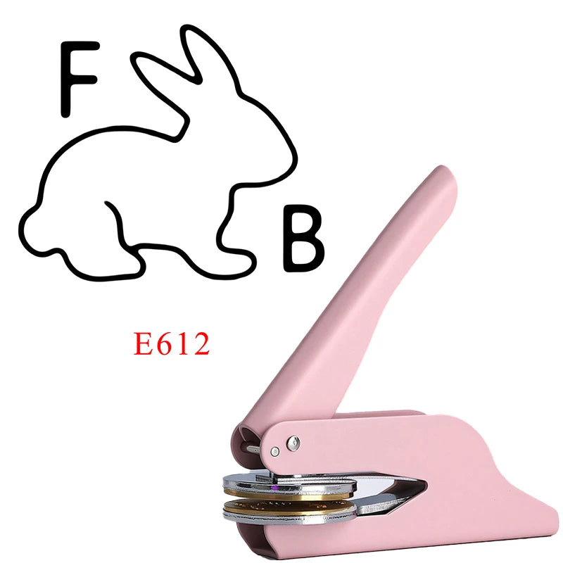 Custom Embosser Stamp LOGO DIY Personalized Book Embosser Seals for Letter Head Wedding Envelope Graduation Christmas Decoration