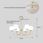 Modern luxury chandeliers E27 Bulb glass ball chandelier minimalism suspension design Living Room kitchen island pendant light