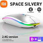 XIAOMI Silent Wireless Mouse Bluetooth-compatible Tablet 2.4G USB Portable Dual Mode Rechargeable 1600 DPI For MacBook Laptop PC
