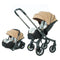 Baby Stroller, Multifunctional Stroller Foldable with Car Seat Baby Car Carriage Portable Baby Stroller 3in1