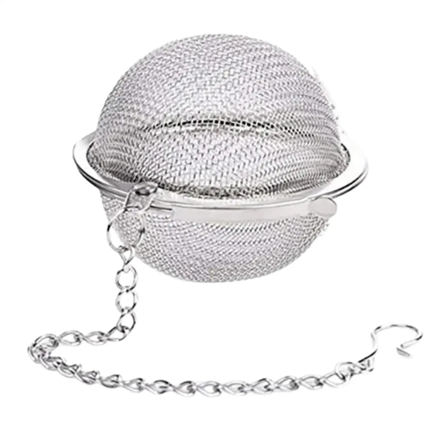 Tea Infuser Ball Stainless Steel Filter Ball Fine Mesh Tea Sieve for Matcha Coffee Baking Cooking Travel Work Kitchen Cocktail