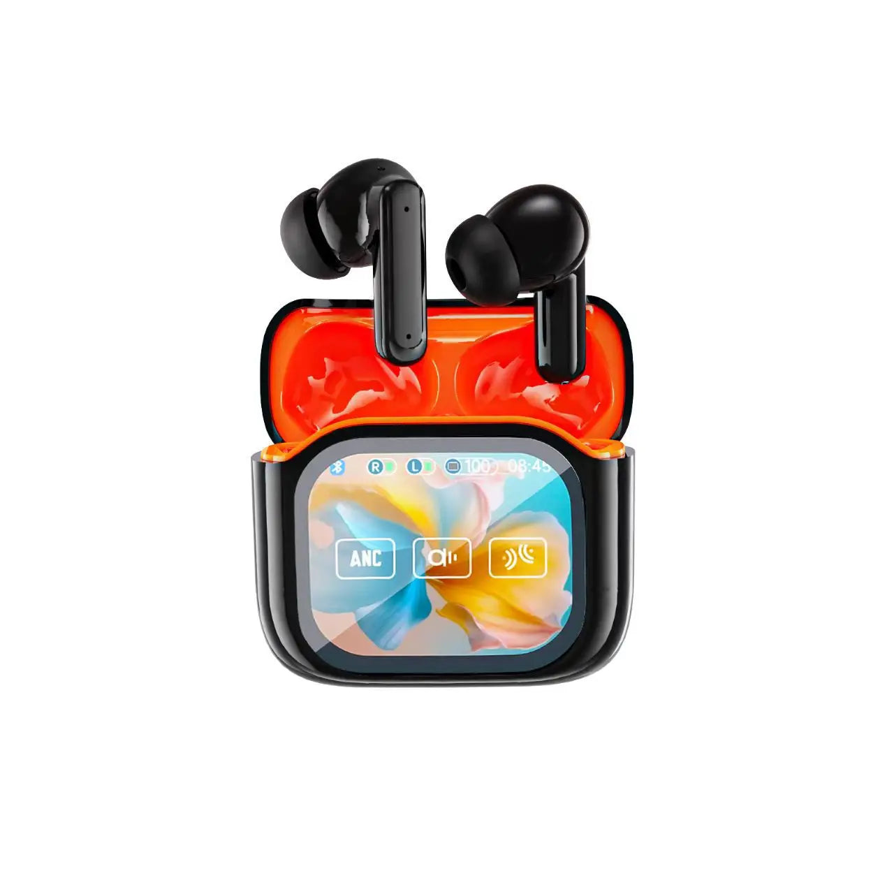 NE20 AI Translation Wireless Earbuds With LCD Display High Fidelity Waterproof Binaural Noise Cancelling In-Ear Wireless