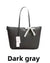 Classic French Fashion Women's Outdoor Large Capacity Lightweight Simple Commuting Big Bag Tote Bag Handbag Large