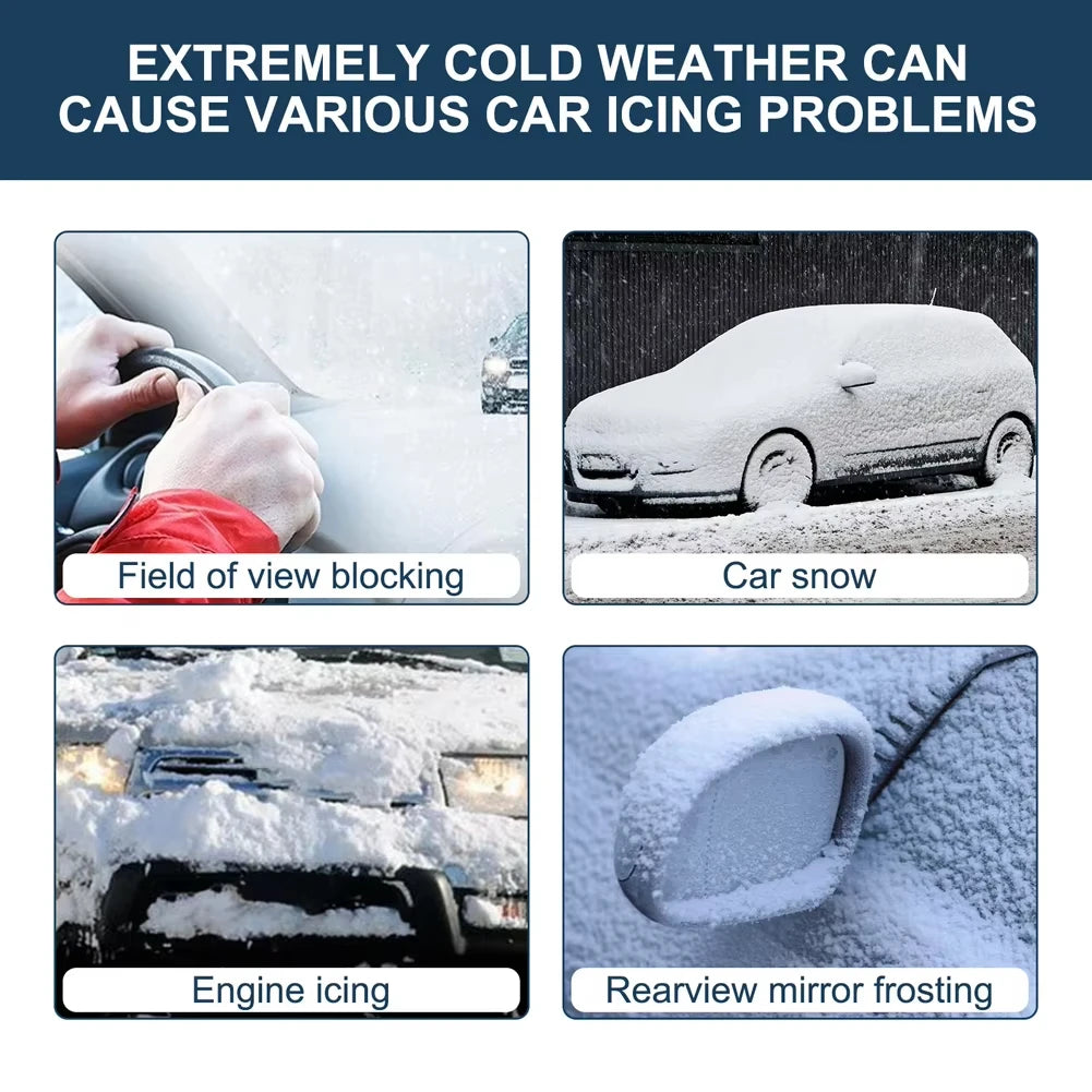 Interference Antifreeze Device Car Window Glass Winter Anti Ice and Snow Coverage Interference Antifreeze and Snow Protection