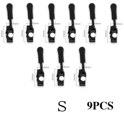 Universal Zipper Repair Kit Instant Fix Replacement Zipper Teeth Slider Puller for Jackets Bags Coats Clothing Accessories