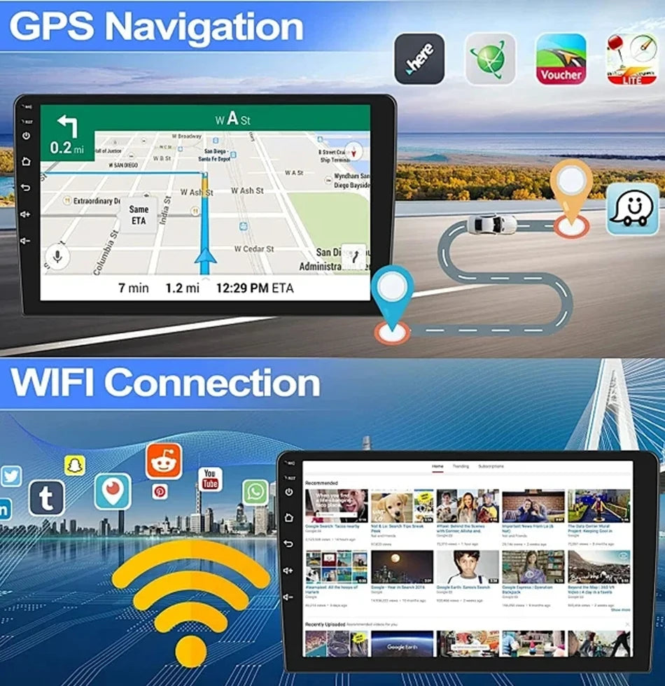 For Ford C-MAX Kuga 2 Escape 3 2012 - 2019 Android 15 Car Radio Multimedia Video Player Navigation Carplay Auto BT 2DIN DVD 5G