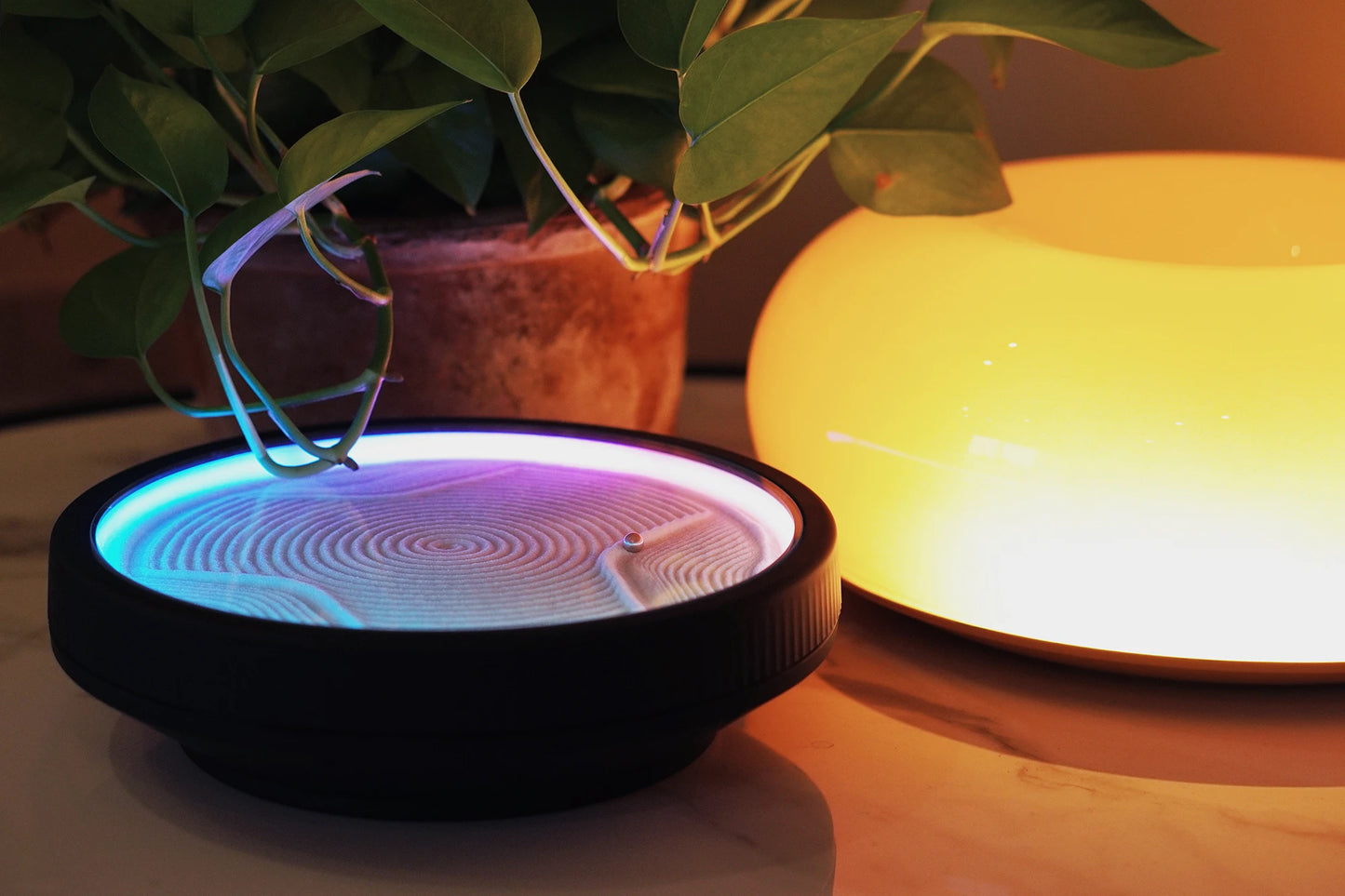 Automatic composition sand painting robot decompression ornament custom pattern content sand painting table