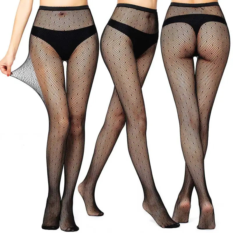 Sexy Mesh Stockings Print Patterns Flower Heart Skull Nylon Push Up  Slim Women Fishnet Tights Y2k Party Club Gothic Pantyhose