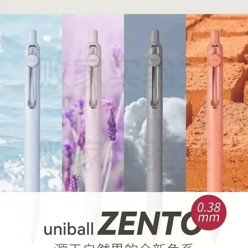 Japan Uni/Mitsubishi Uniball ZENTO series Gel Pen,Small Core 2nd 0.38/0.5mm Business Office Signing stylo back to school station