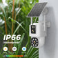 8MP 4K AOV Solar Camera Wifi 7/24 Recording Wireless Outdoor Surveillance Camera Dual Lens 365 Days Standby Home Security ICSEE