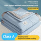 Inside Outside 100% Cotton Summer Quilt Pure Cotton Air Conditioning Duvet Soft Skin-friendly Breathable Thin Blanket Comforter