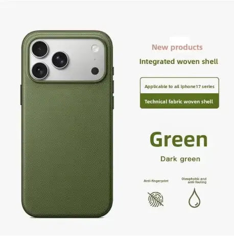 Tailored specifically for iPhone 17: featuring a finely woven case with soft weave texture and drop resistant design