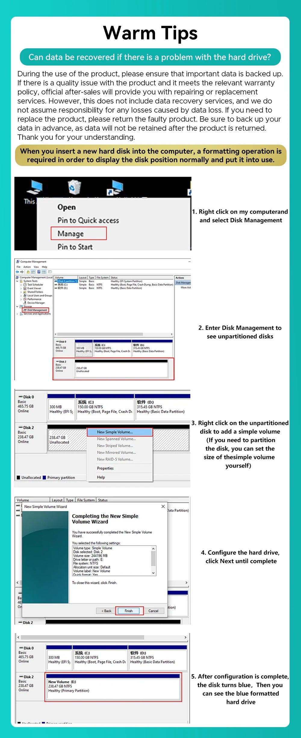 ORICO USB 3.2 MetaCube Household Storage SATA NAS 2/5 Bay HDD/SSD Enclosure 40TB/100TB House Personal Cloud Serve Smart Backup