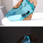 New Creative Indoor Bedroom Office Table Decoration Accents Ocean Art Crafts Luminous Tabletop Lamp Epoxy Resin Night Light Gift