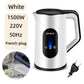 2.2L Stainless Steel Electric Large Tea Kettle 1500W Fast Boil Multifunctional Tea Pot Boil Water Pot for Making Tea and Coffee