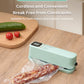 Mini Vacuum Sealer USB Rechargeable Food Packaging Plastic Sealing Machine Wireless Vacuum Sealer Pump With Reusable Zipper Bag