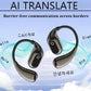 Ai Translators Earphone 144 Languages  Wireless Bluetooth 5.4 Smart Voice Real time Translator Headphones For Travel Business