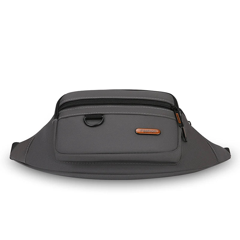 Waterproof Men's Waist Pack Fanny Pack with Adjustable Strap for Travel Sports Running - Quick-Access Outdoor Waist Bag