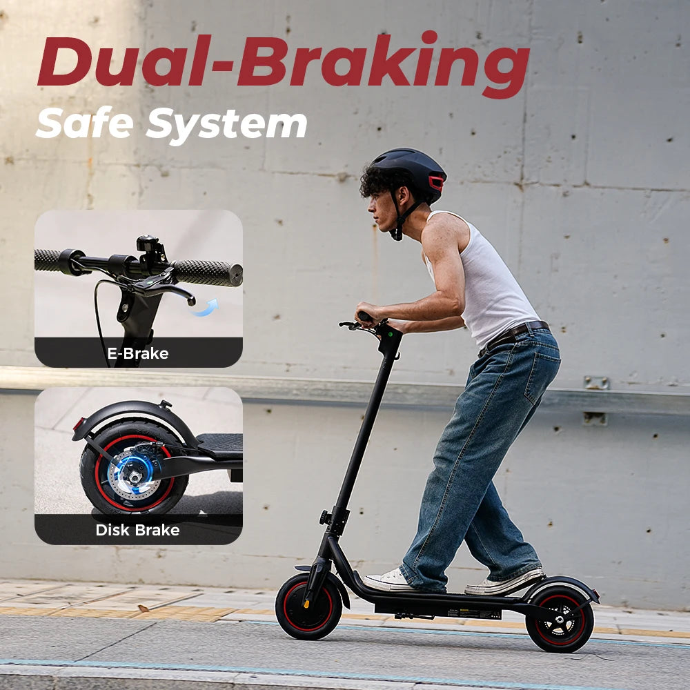 W5 Electric Scooter 350W 36V78Ah 8.5Inch Tire 30KM/H Range 34KM Front Drive Disc Brake Foldable e Scooter With APP Daily Commute