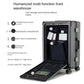 KO-KU New Front Opening Travel Suitcases 20/24/26/28 inch carrier Aluminum Frame Large Capacity Luggage USB Charging TSA Lock