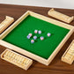 Wooden Shut The Box Dice Game 8 Dice Board Table Math Skills Game Party Club Drinking Games for Families Christmas Gift