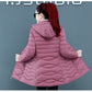 New Women Cotton Coat Autumn Winter Jacket Coat Middle-Aged Elderly Mothers Padded Hooded Keep Warm Down Cotton Overcoat Parkers