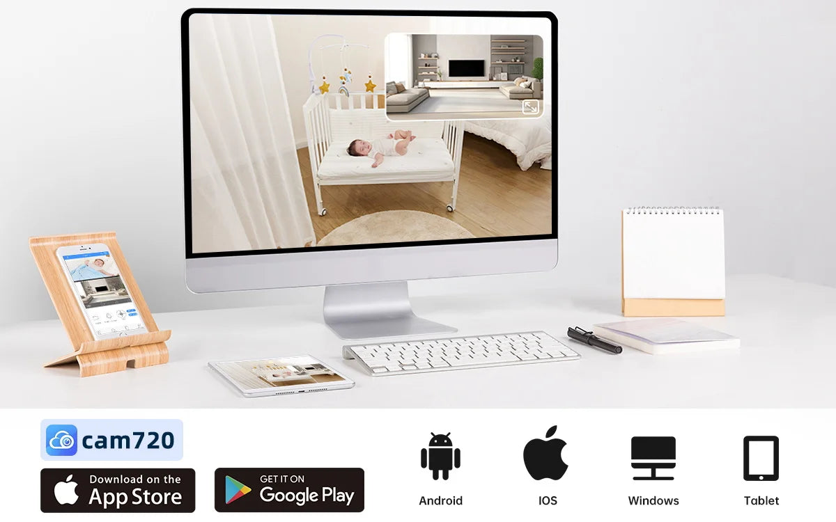 JOOAN 4K 6MP HD  PTZ Camera Outdoor Dual Lens Dual Screen AI Tracking 5G WIFI IP Camera Security CCTV Video Surveillance Cameras