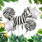 Jungle Safari Theme Foil Balloons Animal Shapes for Birthday Party Decorations Thanksgiving Holiday Events Kids Photo Backdrop