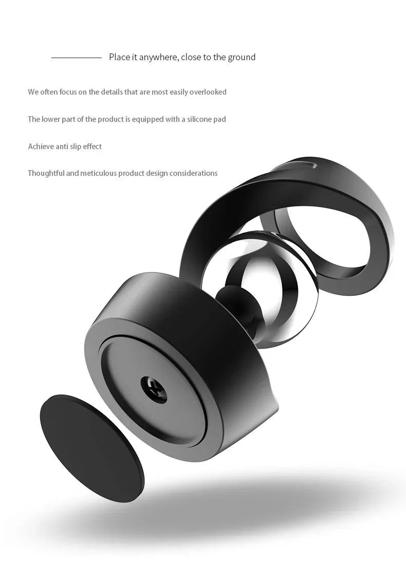 Gravity Defying Kinetic Desk Toy Desktop Levitating Gyro Stress Relief Kinetic Levitation Toys Optical Illusion Desk Toy