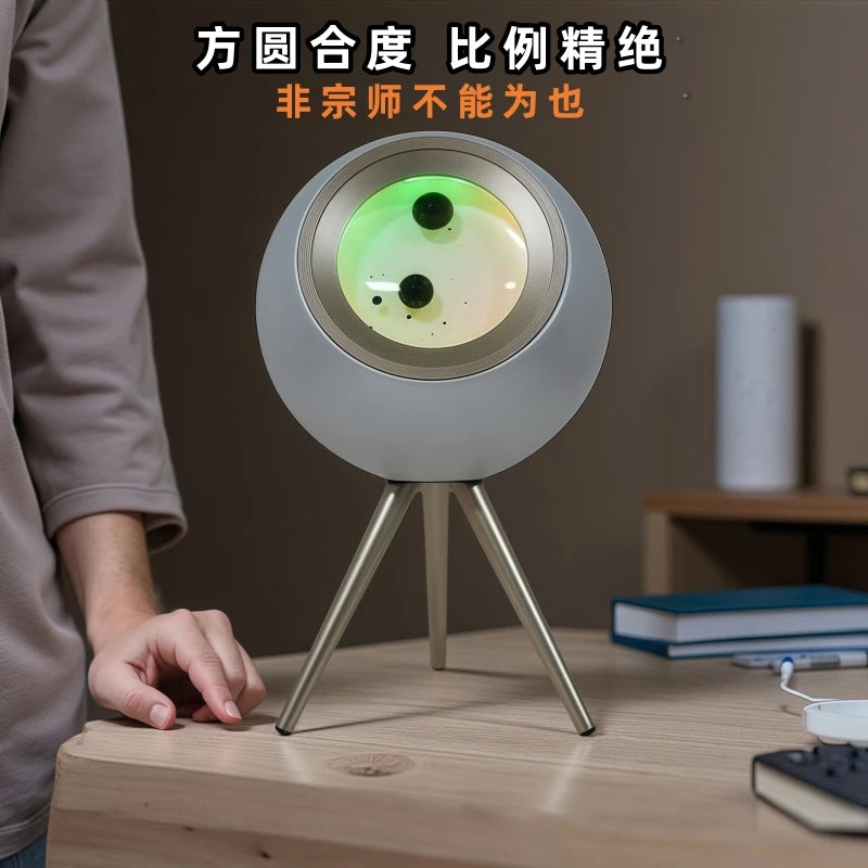 Venom Bluetooth Speaker,Magnetic Fluid Pickup Light,Decompression Creative Table,Men's And Women's Gift,High Soun