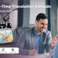 Real Time Translators Headphones with Smart Touch Screen 144 Language Translator Earbuds Noise Canceling Wireless Travel Headset