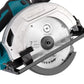 YOFIDRA 7Inch Brushless Electric Circular Saw 180mmCordless Adjustable Angle Cutting Power Tool Fit For Makita 18V Battery Pin