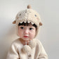 Cartoon Baby Plush Hat Winter Polar Fleece Infant Ear Protection Cap Cute Shark Kids Earflap Hats Boy Girl Warm Beanies