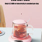 1PC Thermostatic Heating Coaster USB Home Heating Coaster 3-speed Adjustment Heating 55 Degrees Constant Temperature