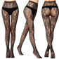 Sexy Mesh Stockings Print Patterns Flower Heart Skull Nylon Push Up  Slim Women Fishnet Tights Y2k Party Club Gothic Pantyhose