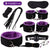 Exotic Bed Bondage Set BDSM Kits Exotic Sex Toys For Adults Games Leather Handcuffs Whip Gag Nipple Clamps Women Sex Products